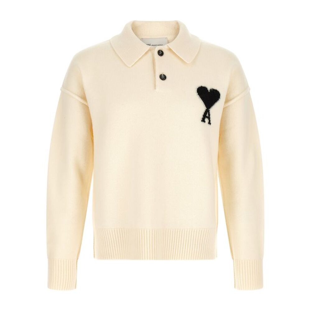 Ami Paris Men 'Ami De Coeur' Polo Shirt